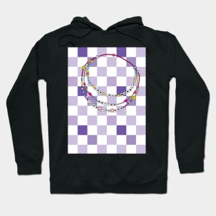 Y2K Purple Necklace I Can Love Myself Better Than You Can Hoodie